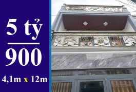 BÁN NHÀ HẺM ĐƯỜNG SỐ 37, TÂN KIỂNG, QUẬN 7. DT: 4,1 X 12M, 1 LẦU